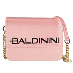 Baldinini Trend Pink Calfskin Handbag BA-12242