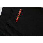 Dsquared² Black Red Cotton Straight Fit Jogger Pants PAN74497-38
