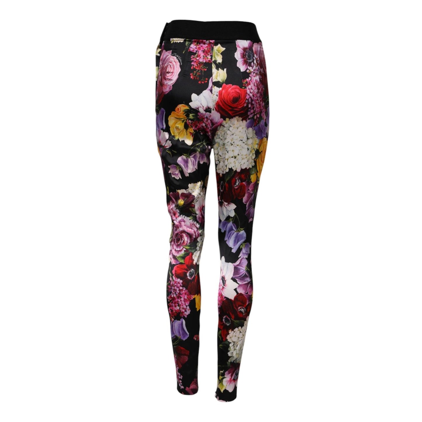 Dolce & Gabbana Multicolor Floral Legging Stretch Waist Pants PAN74991-40