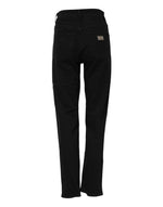 Dolce & Gabbana Black Boyfriend Cotton Mid Waist Denim Jeans