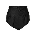 Dolce & Gabbana Black Viscose High Waisted Hot Pants Shorts PAN74914-40