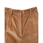 Dolce & Gabbana Brown Cotton Corduroy Tapered Pants