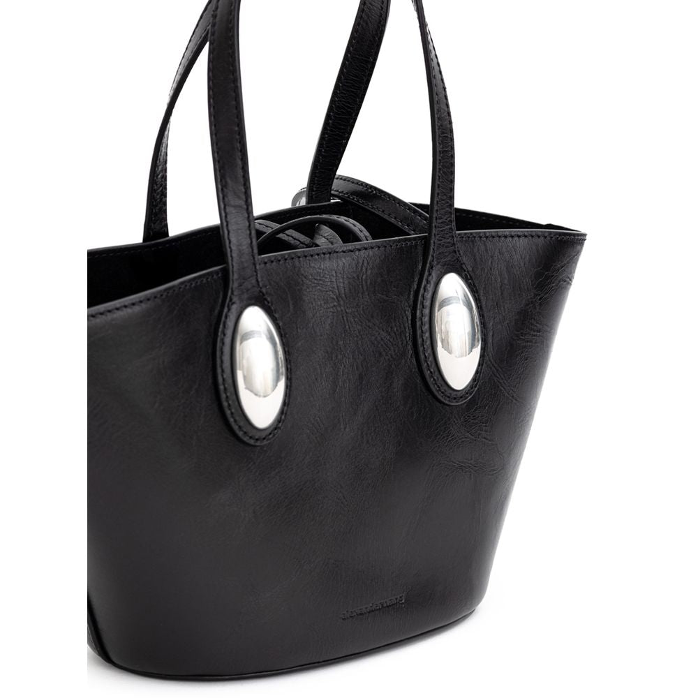 Alexander Wang Black Leather Shoulder Bag ALWA-8996676