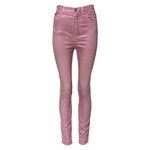 Dolce & Gabbana Pink GRACE High Waisted Skinny Denim Jeans PAN75986-40