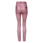 Dolce & Gabbana Pink GRACE High Waisted Skinny Denim Jeans PAN75986-40