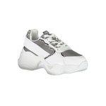 Emporio Armani White Polyester Sneaker EM-4278-EU35/US5