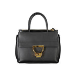 Coccinelle Black Leather Handbag CO-18557