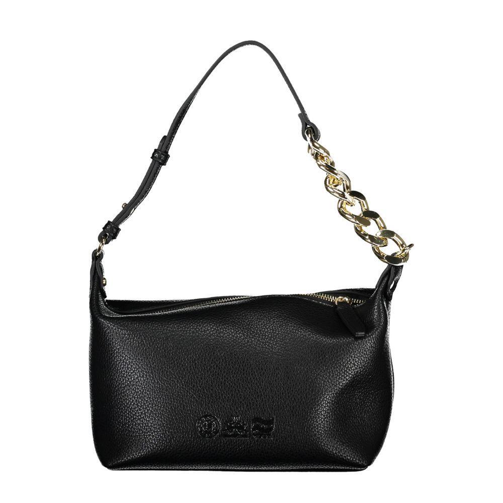 La Martina Black Polyethylene Handbag LA-20558