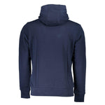 La Martina Blue Cotton Sweater