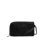 Dolce & Gabbana Black Nylon Logo Plaque Keyring Pouch Clutch Bag BAG1468