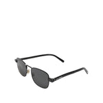 Dolce & Gabbana Black Metal Frame Square Lenses DG2222 Eyewear Sunglasses GLA1386