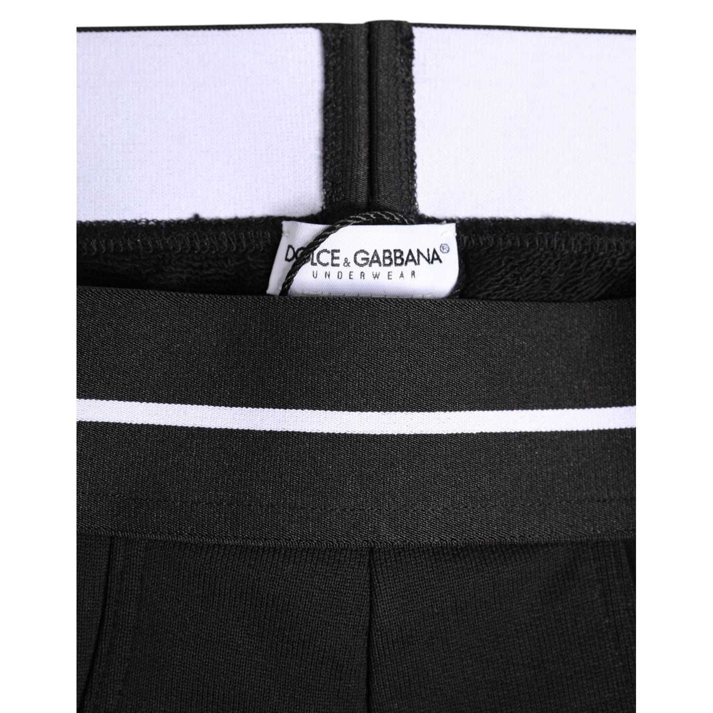 Dolce & Gabbana Black Cotton Stretch Regular Brief Underwear BIK1720-4
