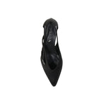 Prada 55mm Cut-Out Satin Pumps
