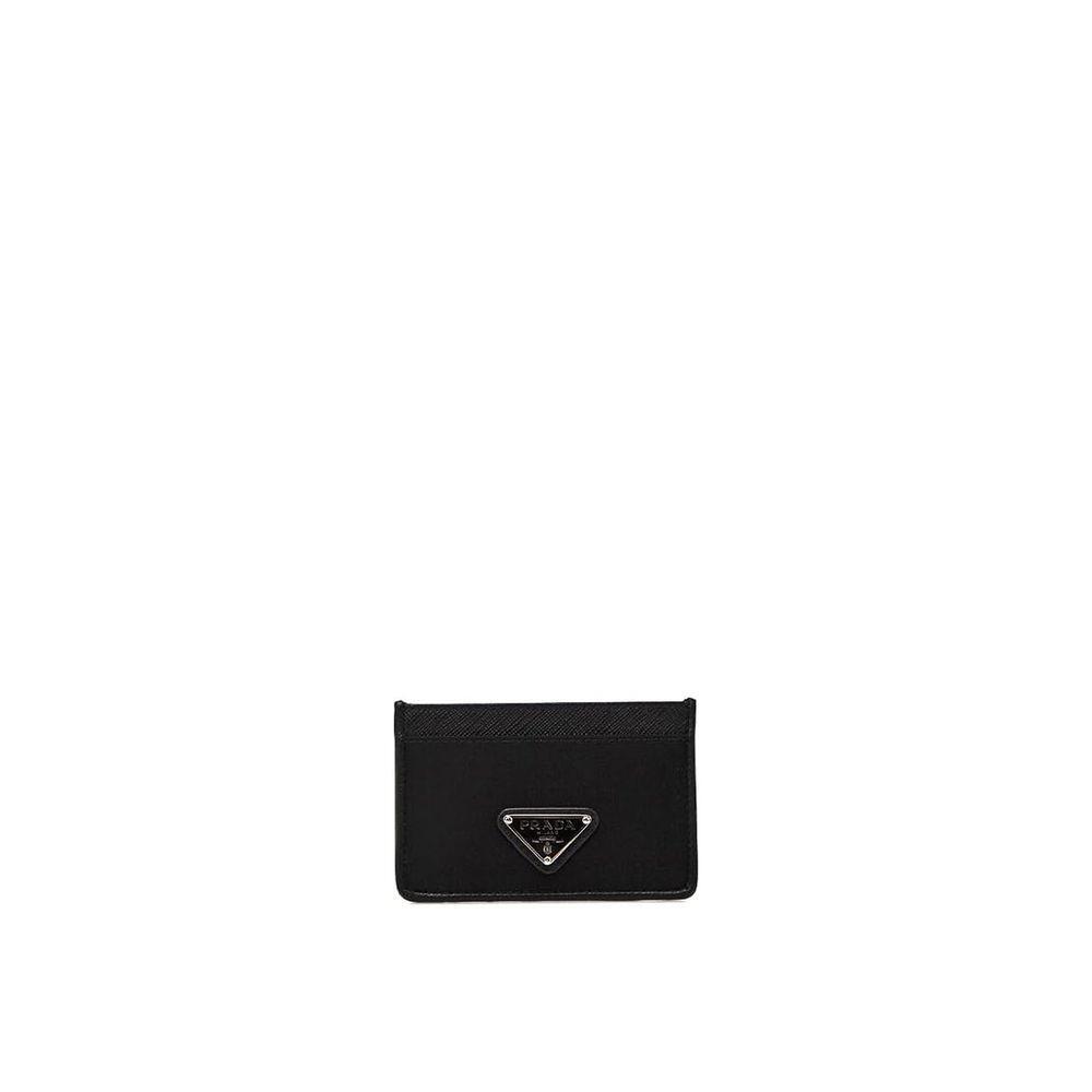 Prada Nylon And Leather Card Holder PR-8809424290004