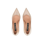 Sergio Rossi Godiva 090 Crack Mirror Leather Pumps