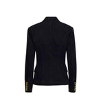 Balmain Double-Breasted Denim Blazer BA-8736269992148-36