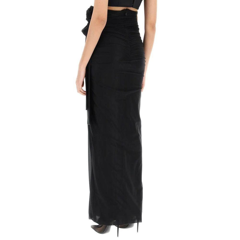 Dolce & Gabbana Dolce&Gabbana Jersey Stretch Maxi Skirt DO-8736330481876-42