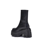 Casadei Faux leather Ankle Boots CA-2Q178Z070NLAABR9000NEROICONIC-EU40/US10