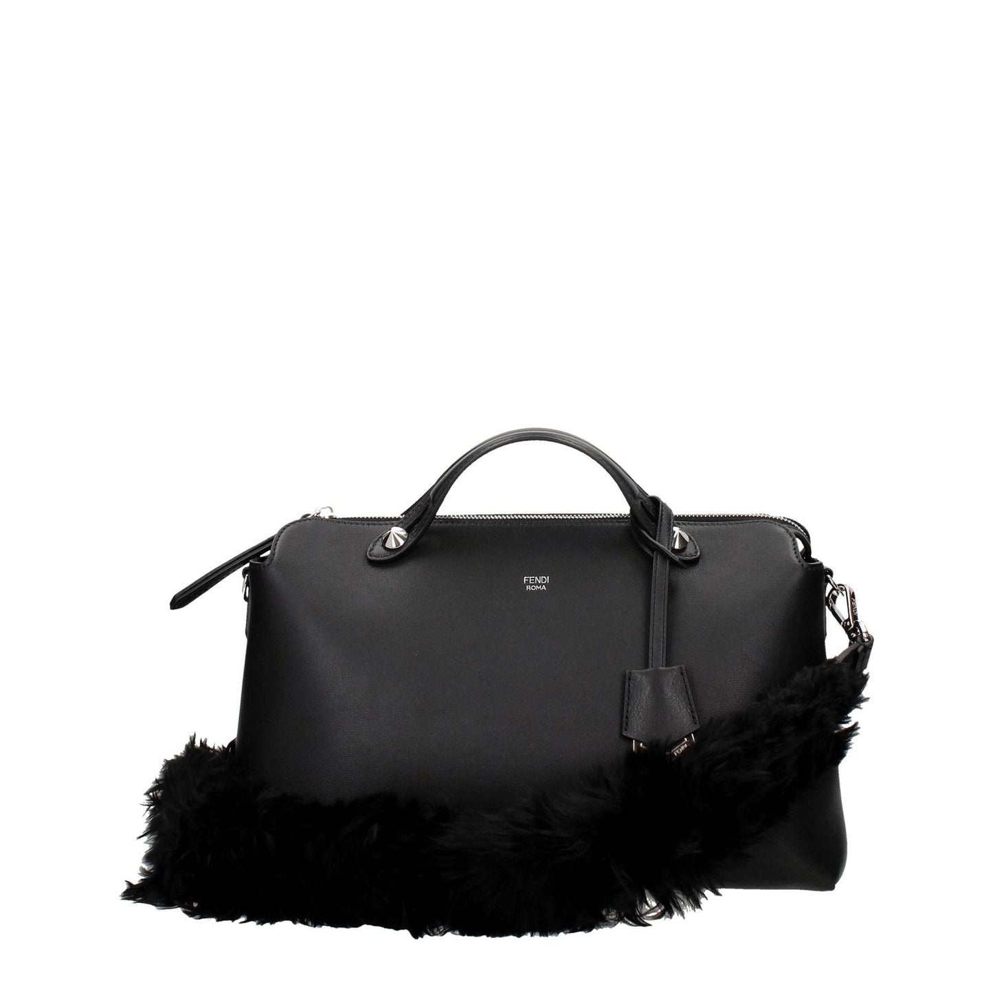 Fendi Black Leather Shoulder Bags FE8547138666761BT