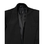 Dolce & Gabbana Black Cotton Single Breasted 2 Piece Suit KOS2363-58