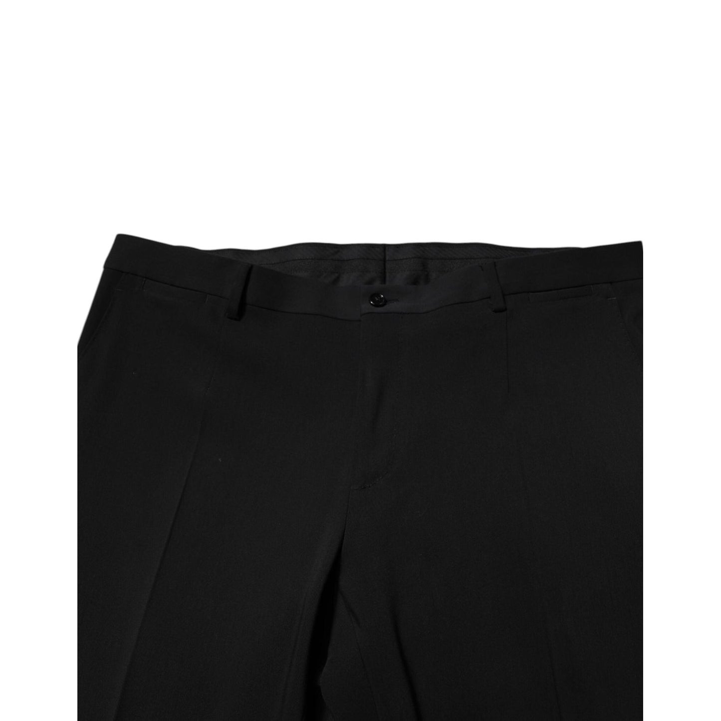Dolce & Gabbana Black Cotton Single Breasted 2 Piece Suit KOS2363-58