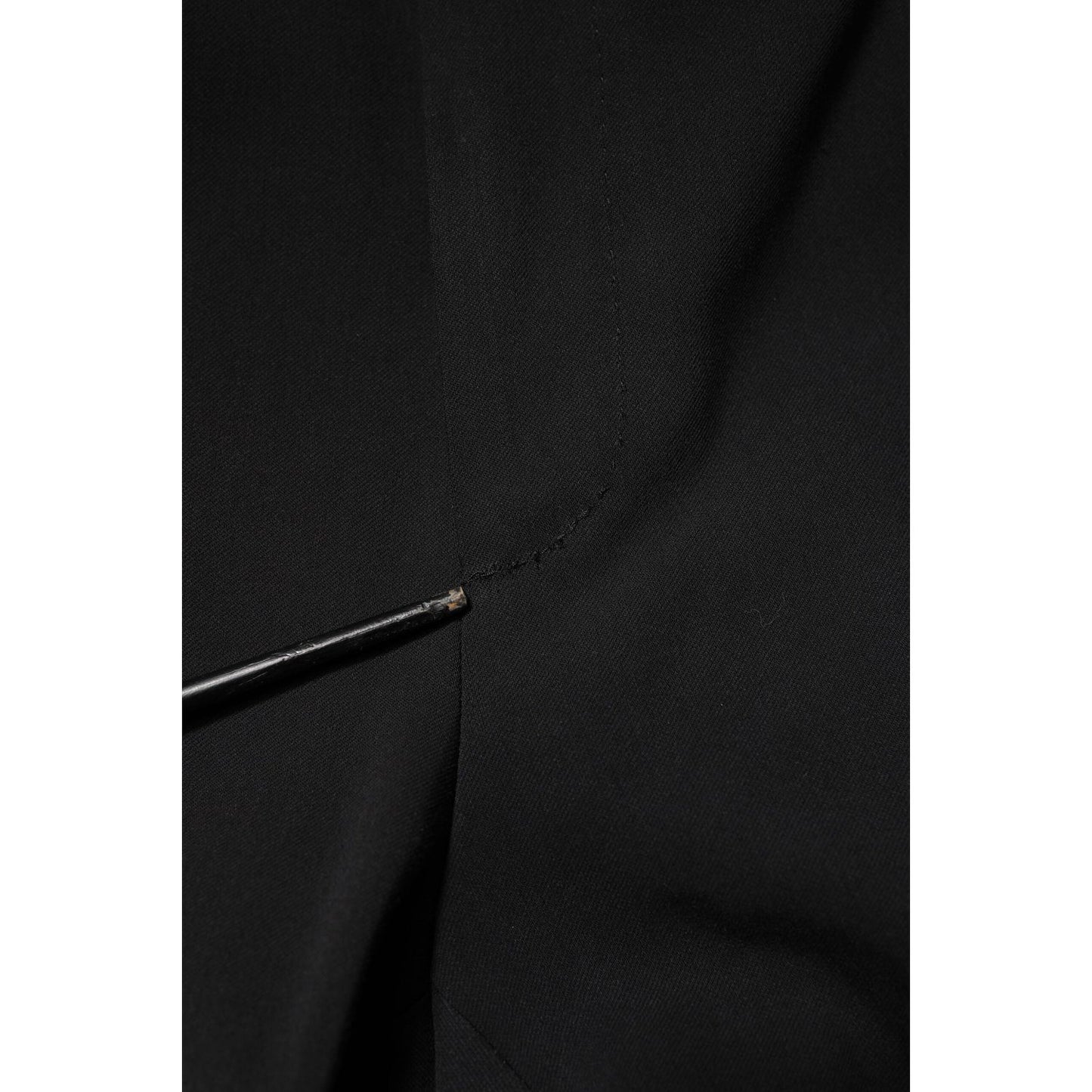 Dolce & Gabbana Black Cotton Single Breasted 2 Piece Suit KOS2363-58