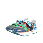 Dolce & Gabbana Multicolor Leather Low Top Sneakers Shoes MV7691-42.5