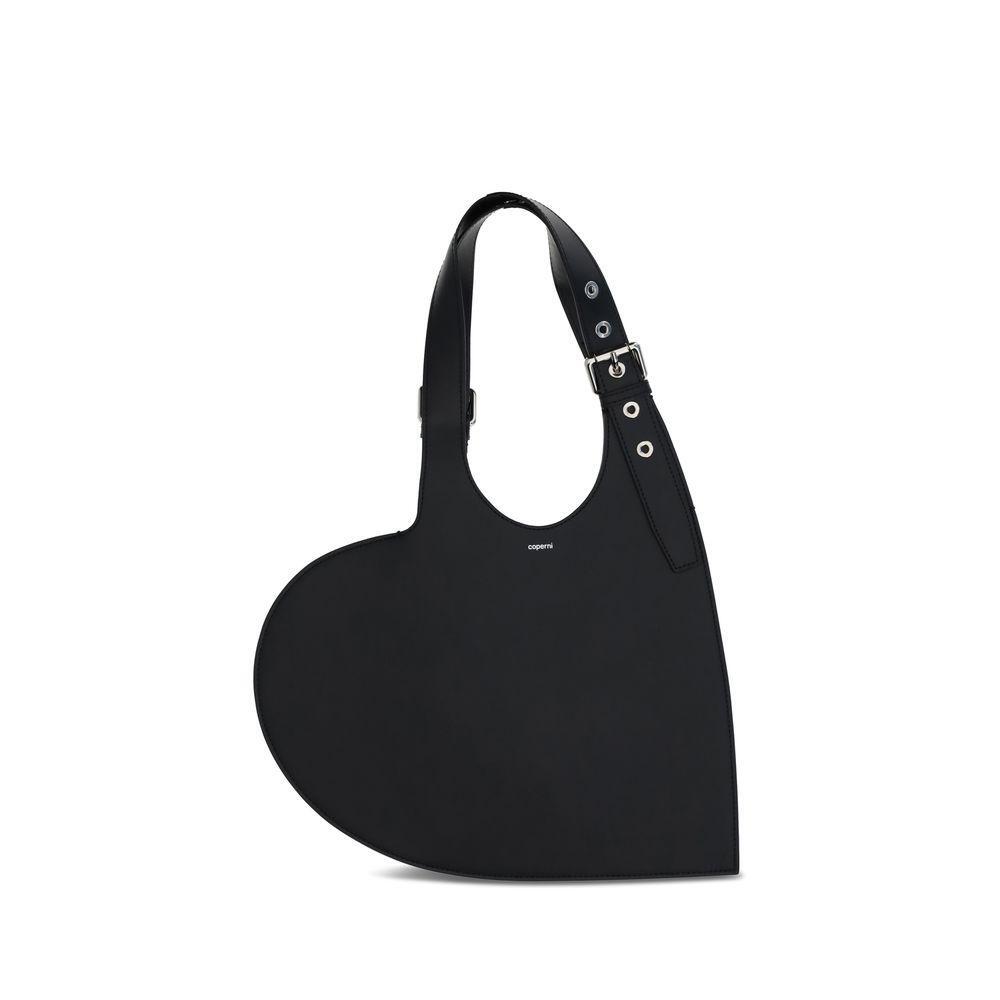 Coperni Belt Heart Shoulder Bag COCOPBA112F6062BLKBB