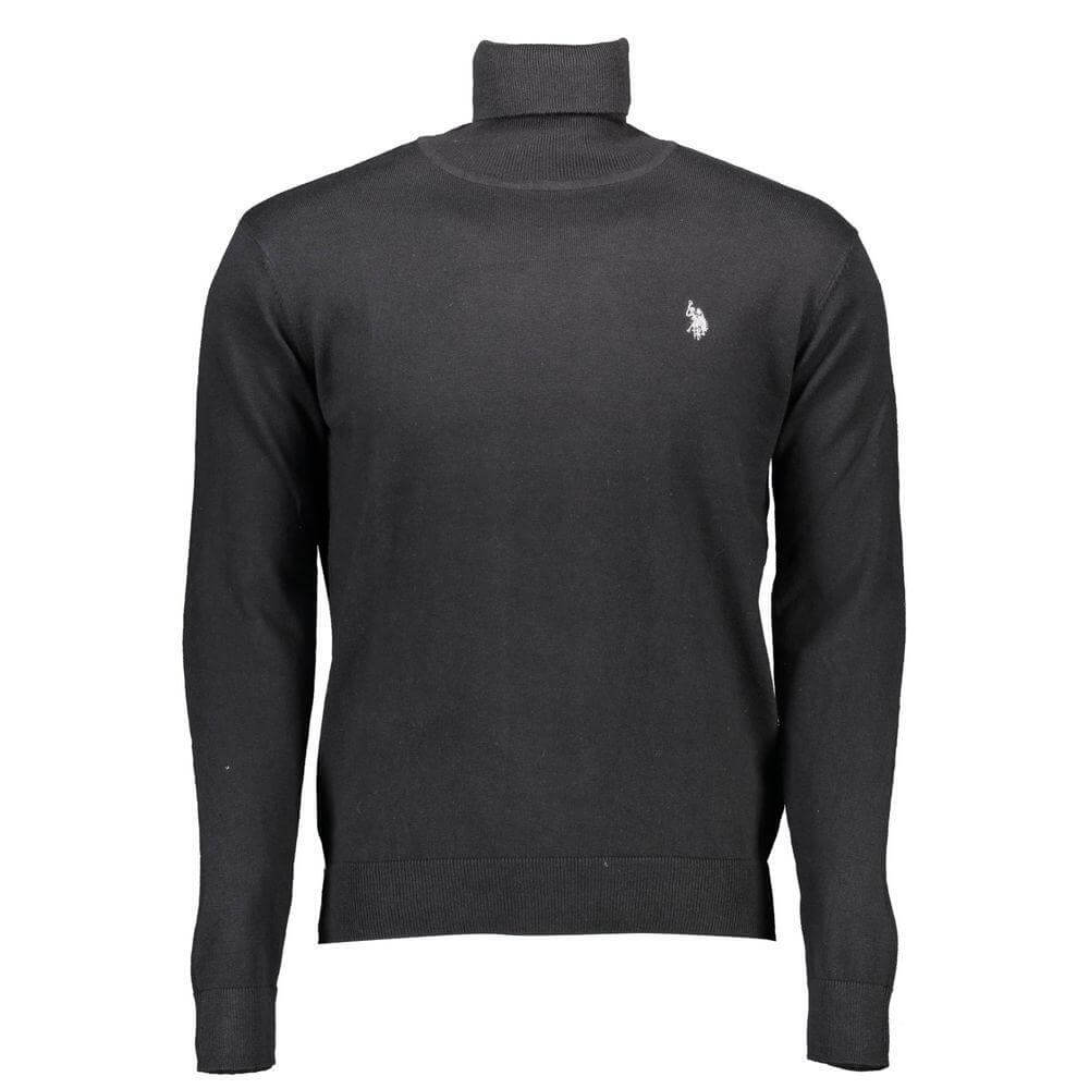 U.S. POLO ASSN. Black Cotton Sweater US-9829-XXL