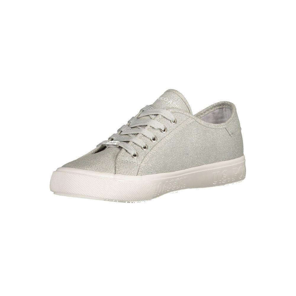 U.S. POLO ASSN. Gray Polyester Sneaker US-13381-EU35/US5