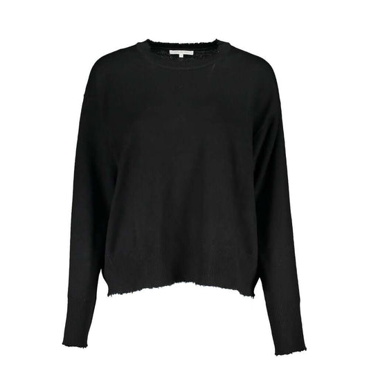 Patrizia Pepe Black Fabric Sweater