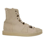 Dolce & Gabbana White Leather Lace Up Mens Boots MV4384-44
