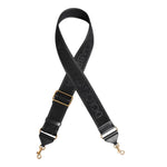 Dolce & Gabbana Black Solid Viscose Bag Shoulder Strap WMB556