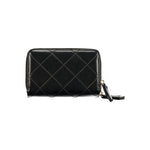 Mario Valentino Black Polyethylene Women Wallet VA-33513