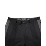 Dolce & Gabbana Black Gray Cotton Dress Formal Trouser Pants PAN76637-50