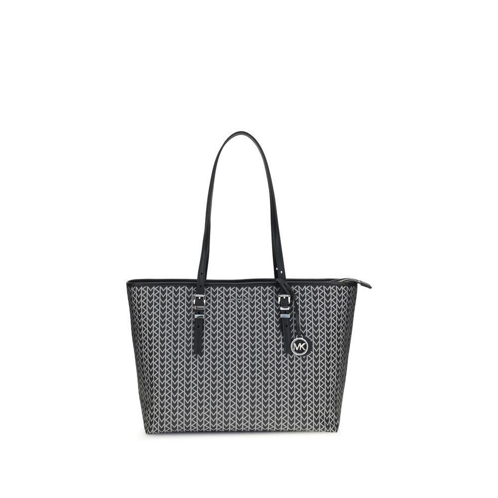 Michael Kors Quinn large jacquard logo Tote Bag MI30T5SQNT9O001BB