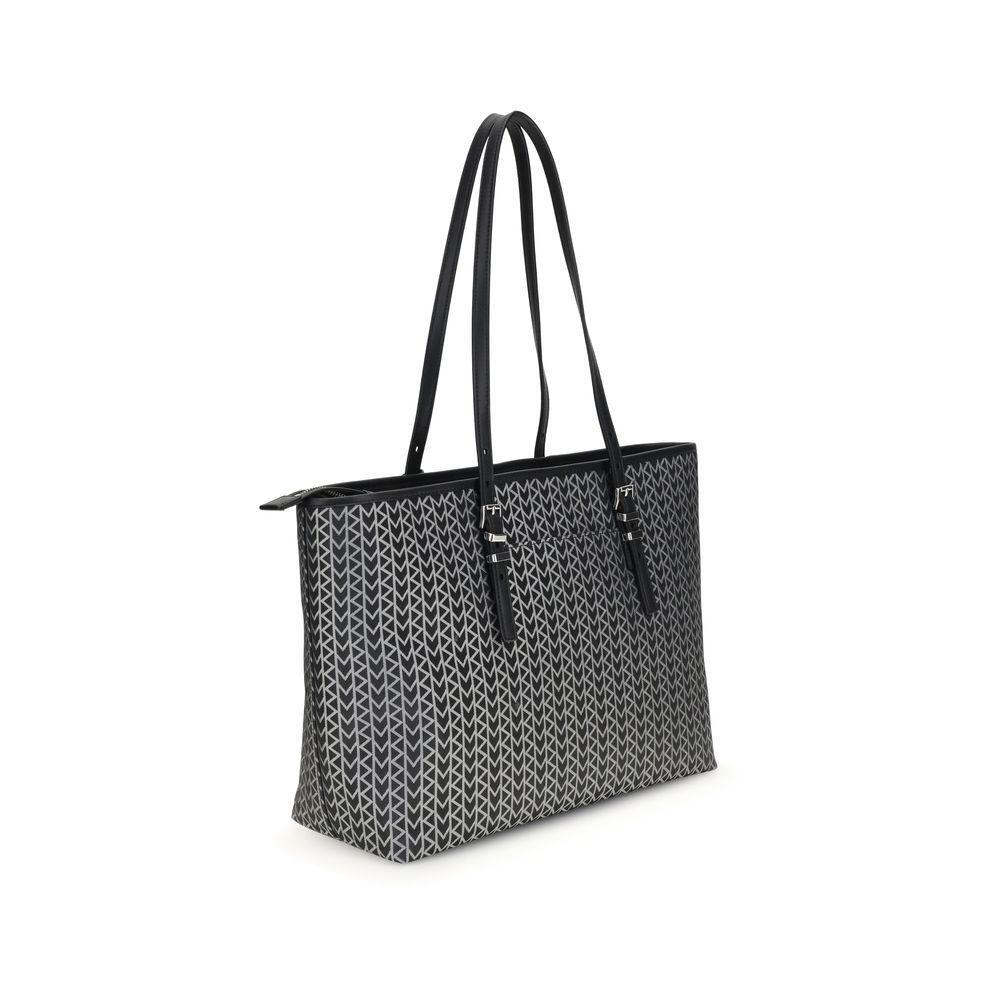 Michael Kors Quinn large jacquard logo Tote Bag MI30T5SQNT9O001BB