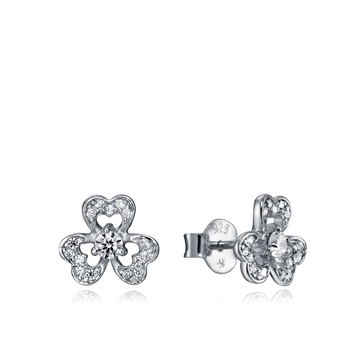 VICEROY JEWELS Mod. 85019E000-38 silver earrings for ladies, floral design, quartz analog movement, in official box