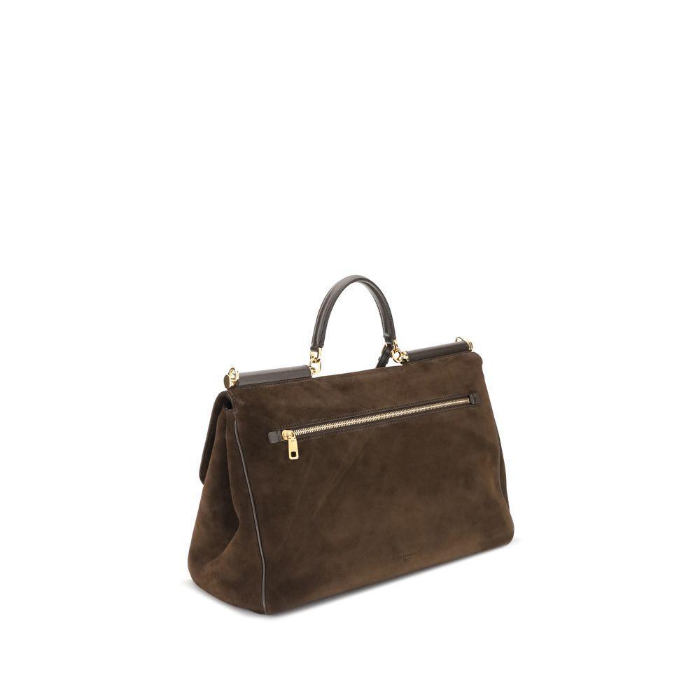 Dolce & Gabbana Sicily suede Handbag DOBB7814BO9038M157BB
