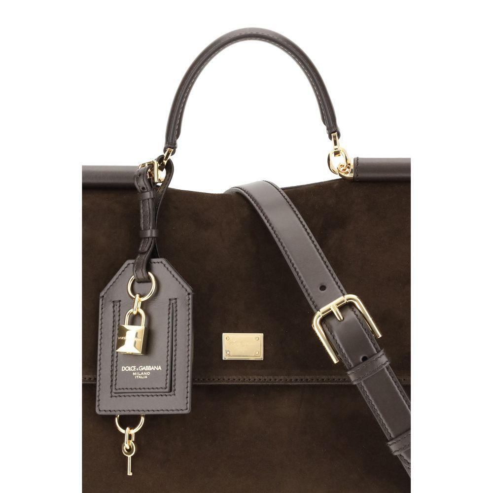 Dolce & Gabbana Sicily suede Handbag DOBB7814BO9038M157BB