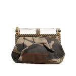 Dolce & Gabbana Multicolor Sicily Medium Camouflage Shoulder Strap Bag BAG4726