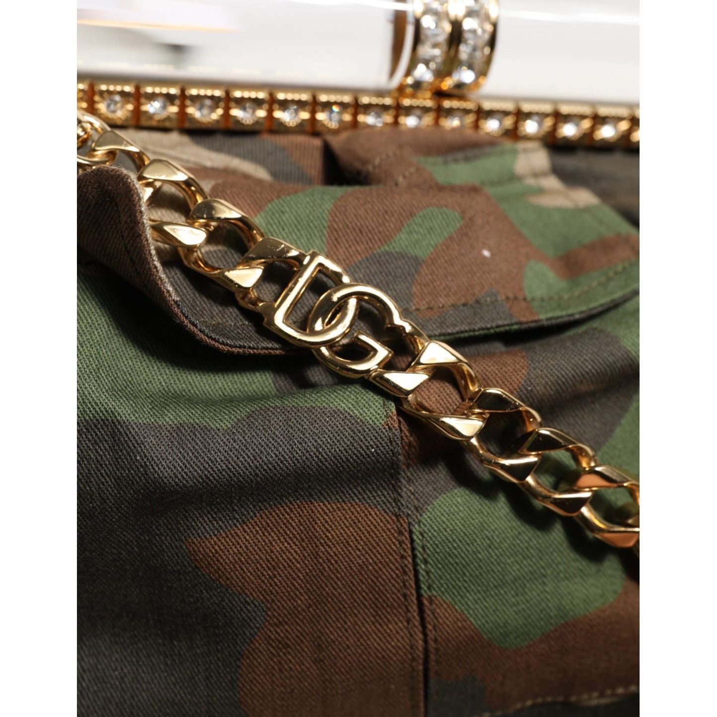 Dolce & Gabbana Multicolor Sicily Medium Camouflage Shoulder Strap Bag BAG4726