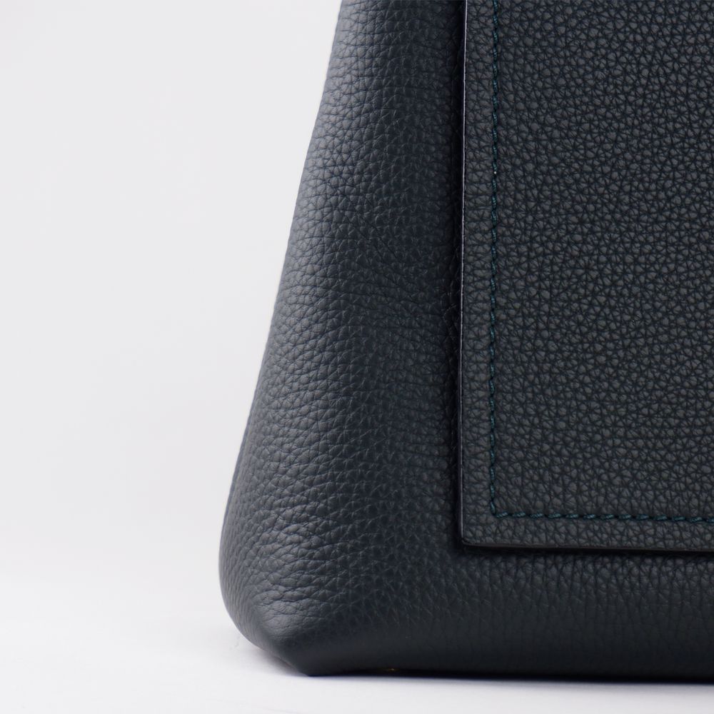 Giada Blue Leather Handbag