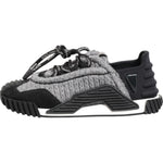 Dolce & Gabbana Black Gray NS1 Low Top Sneakers Shoes LA12829-35