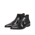 Dolce & Gabbana Black Chelsea Slip On Men Ankle Boots Shoes MV7927-42