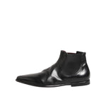 Dolce & Gabbana Black Chelsea Slip On Men Ankle Boots Shoes MV7927-42