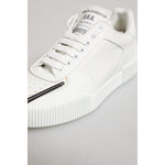 Dolce & Gabbana White Miami Leather Low Top Sneakers Shoes MV7876-39