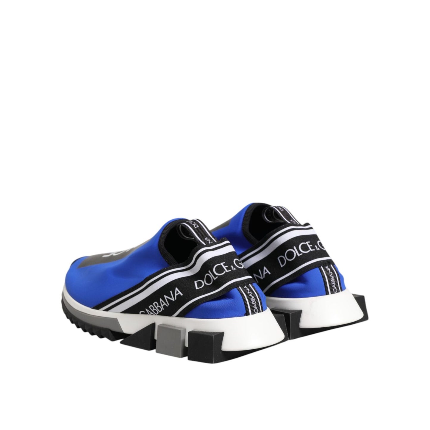 Dolce & Gabbana Blue Logo Low Top Sorrento Sneakers Shoes MV7880-42.5