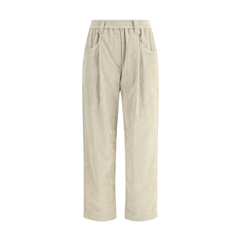 Brunello Cucinelli Velvet Pants BR-MD574P8773C9610-IT40 | M
