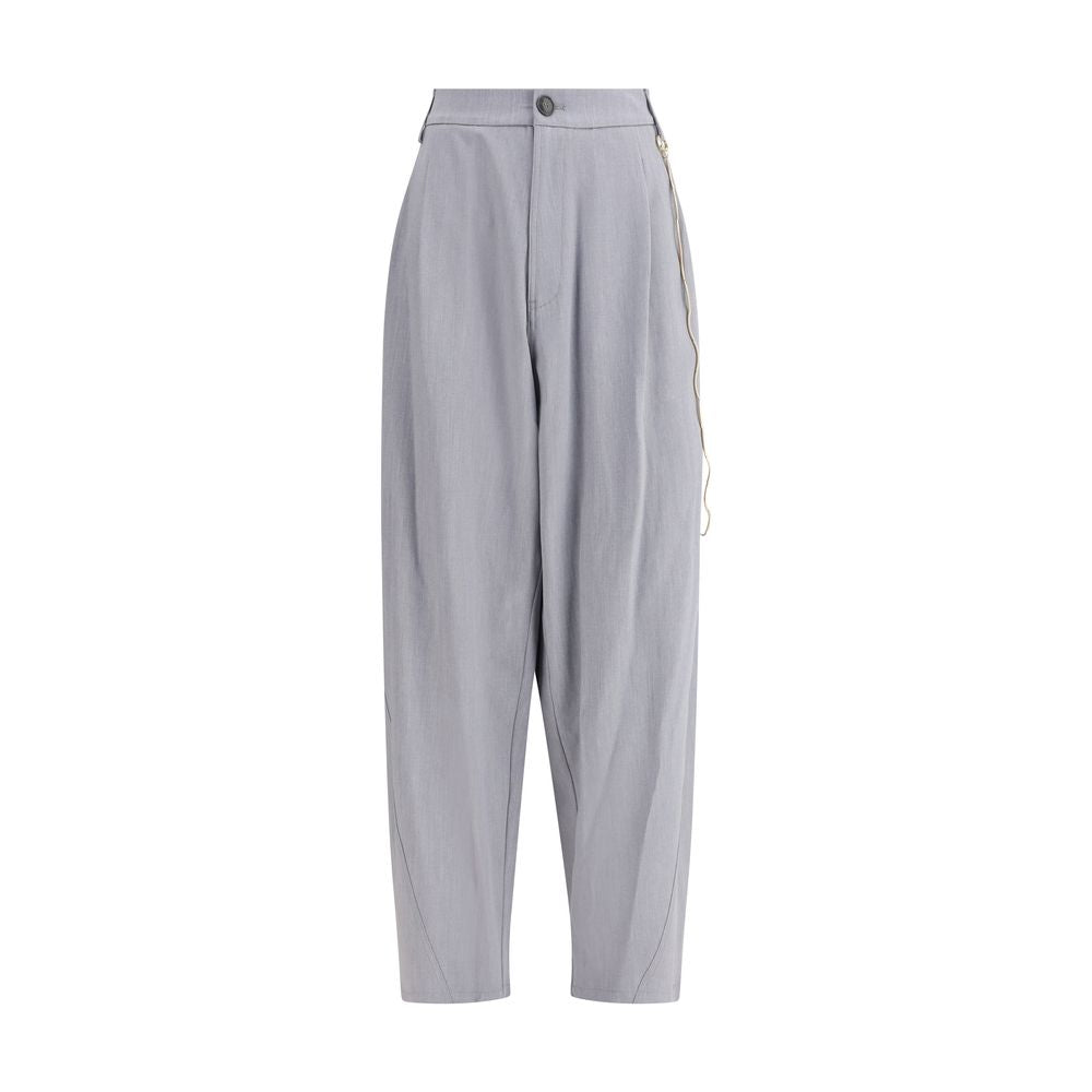 Darkpark Chain adorned Phebe Pants DA-WTR36SFAW440072-IT36 | XS